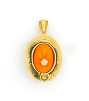 Pendente Stocco Gioielli Donna in Oro giallo Ambra PDO17 - PDO17